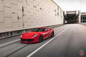 Ferrari 812 Superfast by Novitec Rosso on Vossen Wheels (EVO-4) 2020 года 